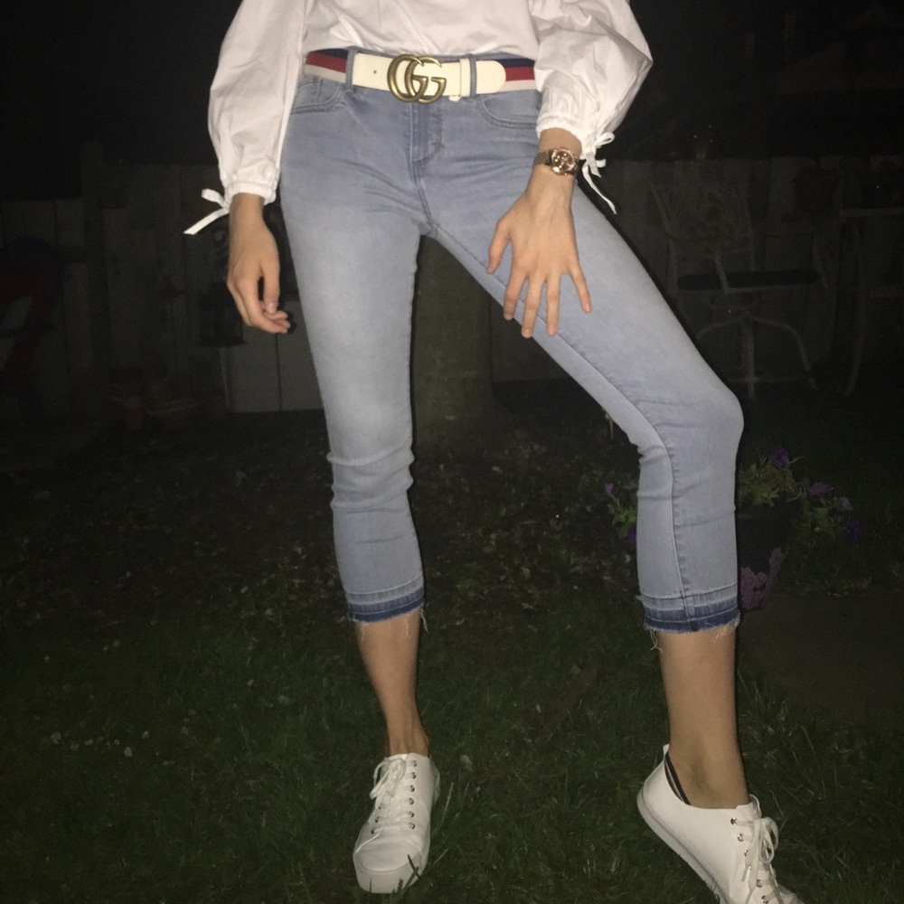 Banana Republic Cropped/Capris Lightwash Jeans
